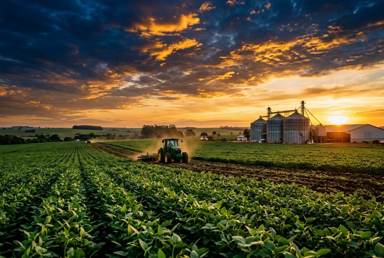 Agronegócio e maquinário agrícola